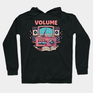 Music vintage rétro style Hoodie